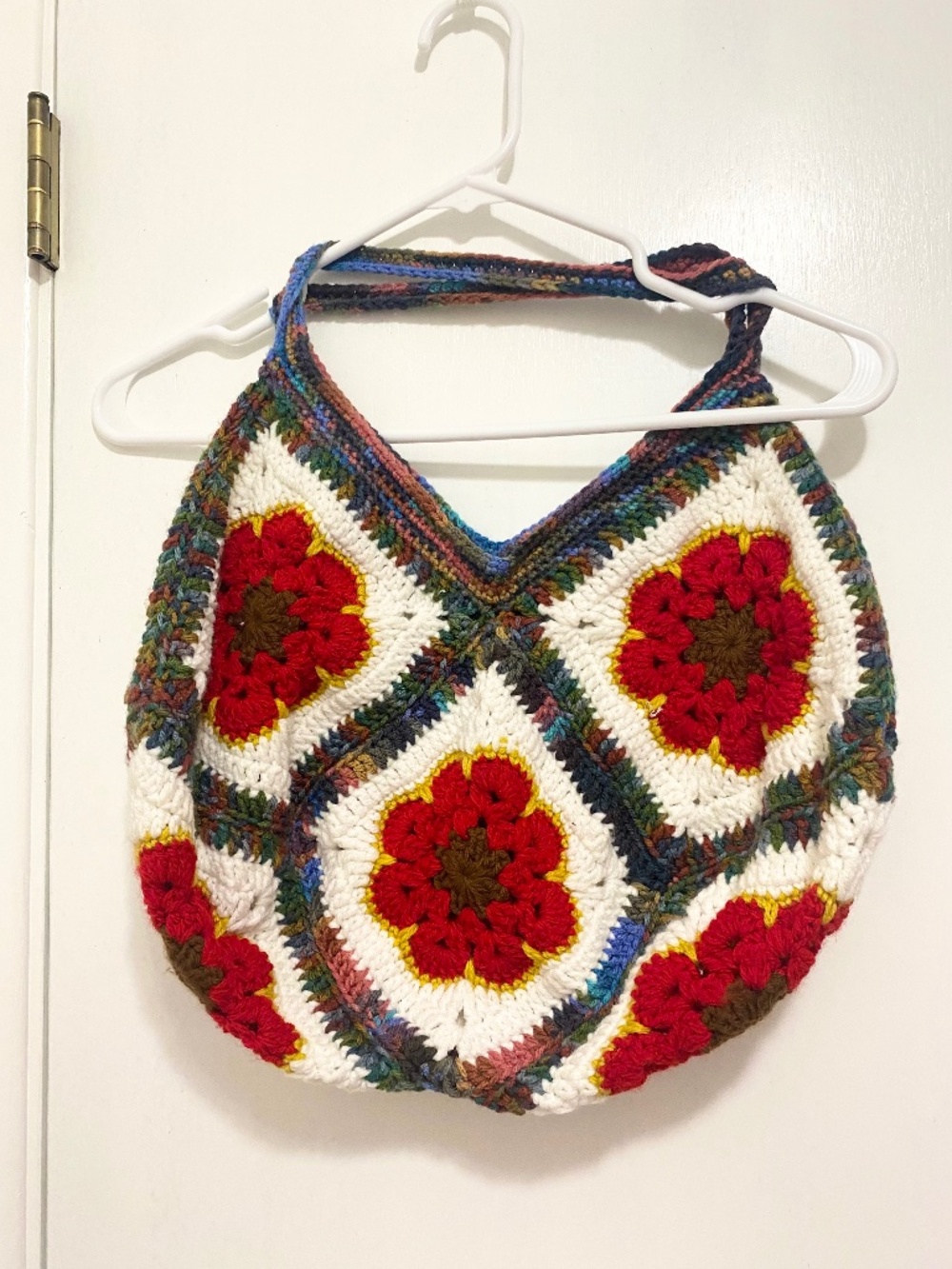 Floral Crochet  Bag Made by Abi